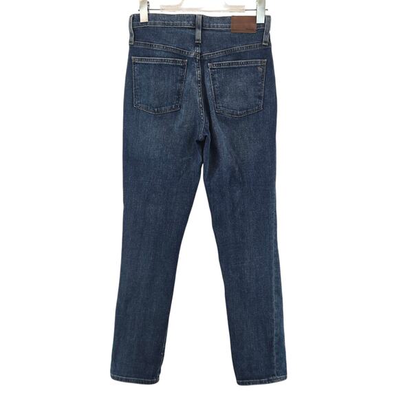 Madewell Jeans Womens 24 High Rise Slim BoyJean Boyfriend Relaxed Ankle Normcore - Picture 3 of 10